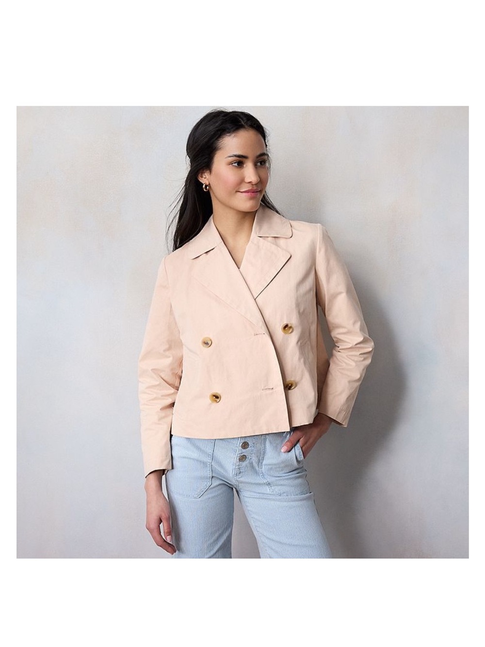 NWT LC Lauren Conrad Short Trench Coat